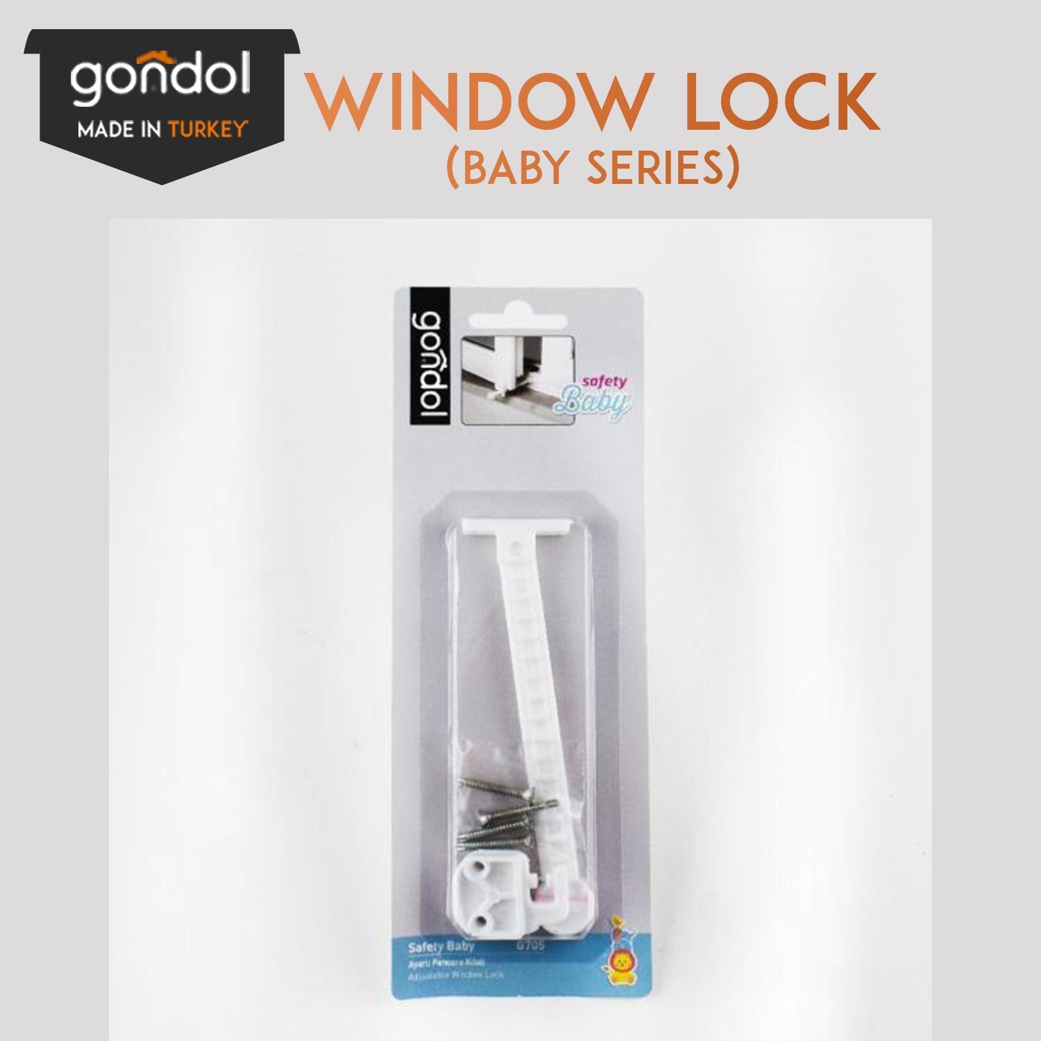 Gondol Window Lock [Baby Series]