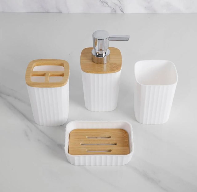 ABS Bathroom Accessory Set 6-Piece