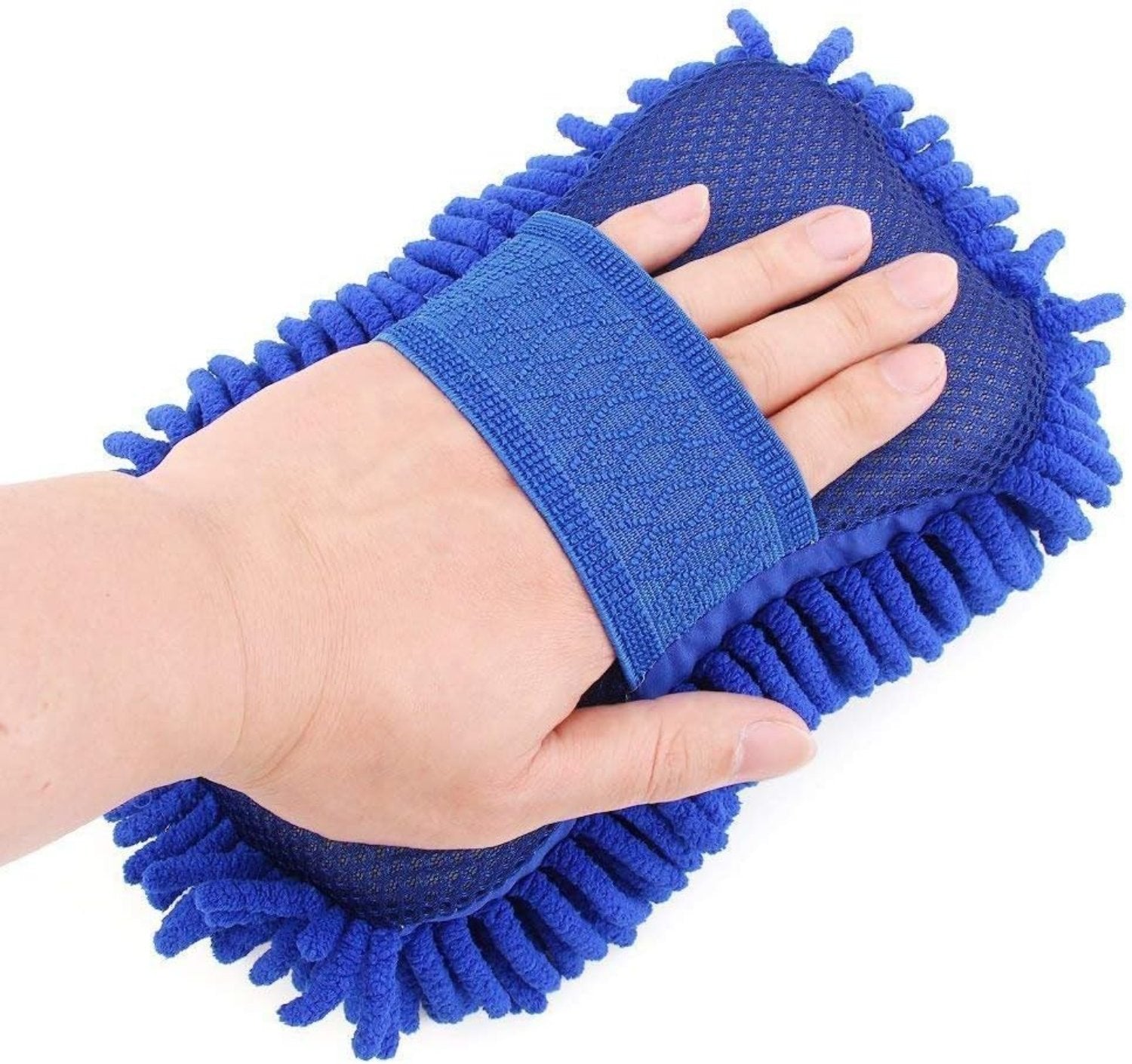 Microfiber Sponge Pad with Grip Handle