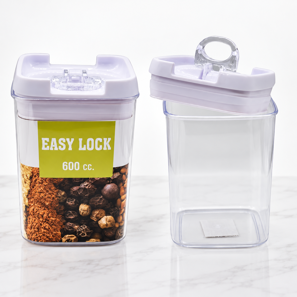 Easy Lock Jar – Airtight Storage Container with Secure Locking Lid for Kitchen & Food Storage