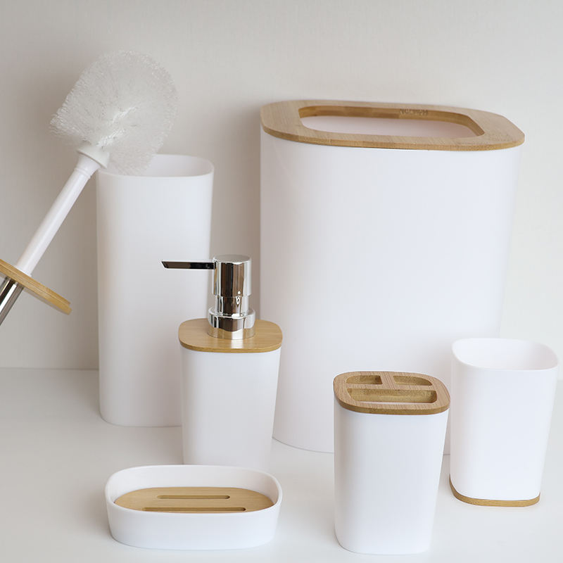 ABS Bathroom Accessory Set 6-Piece