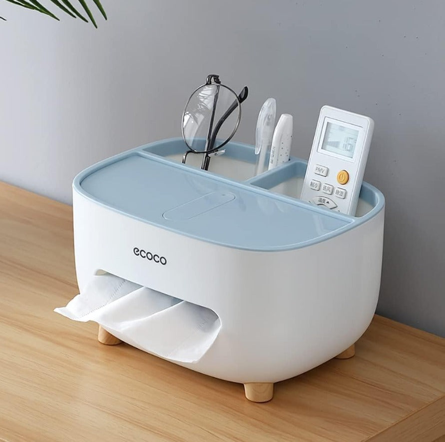 ECOCO Waterproof Toilet Paper Holder – Multi-Function Bathroom Tissue & Storage Organizer