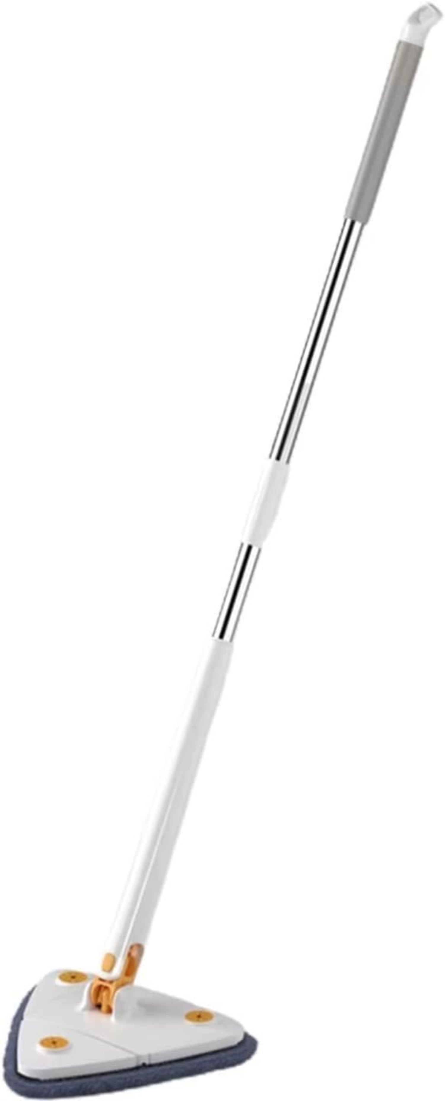 Zidello Triangle Microfiber Mop – Self-Wringing Floor Dust Mop for Home Cleaning