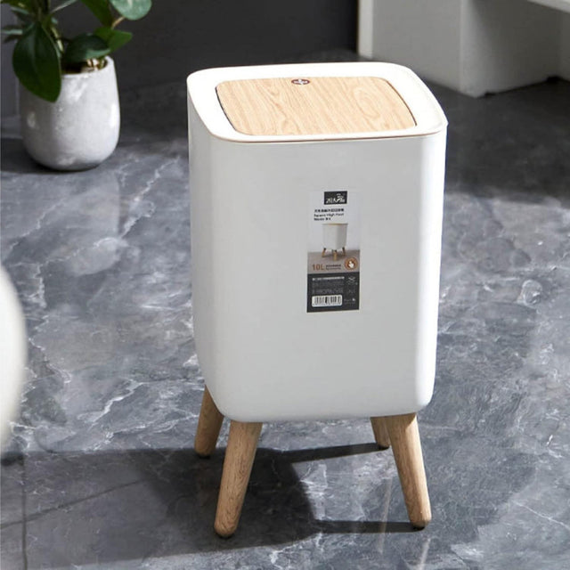 ZIDELLO MODERN PUSH-OPEN BIN – (8L)