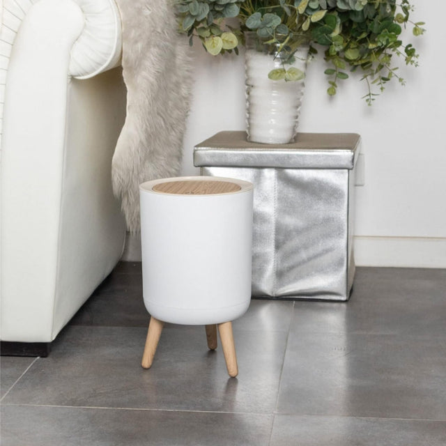 ZIDELLO MODERN PUSH-OPEN BIN – (8L)