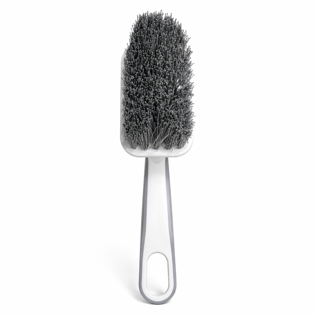 Zidello Long Handle Cleaning Brush for Tiles & Basin – Heavy Duty Scrubber with Ergonomic Grip & Durable Bristles