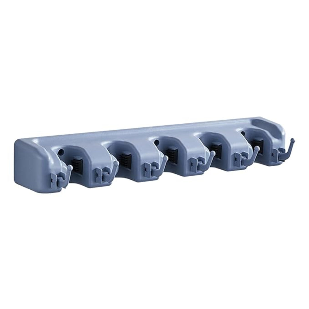 Organize your cleaning tools with Zidello wall-mounted mop and broom holder