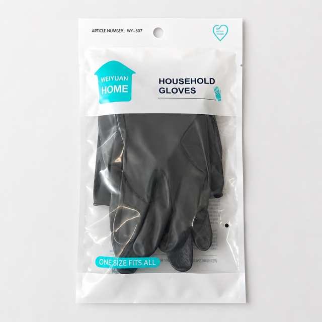 Zidello Heavy-Duty Household Gloves | Reusable Waterproof Cleaning Gloves for Kitchen, Bathroom & Laundry