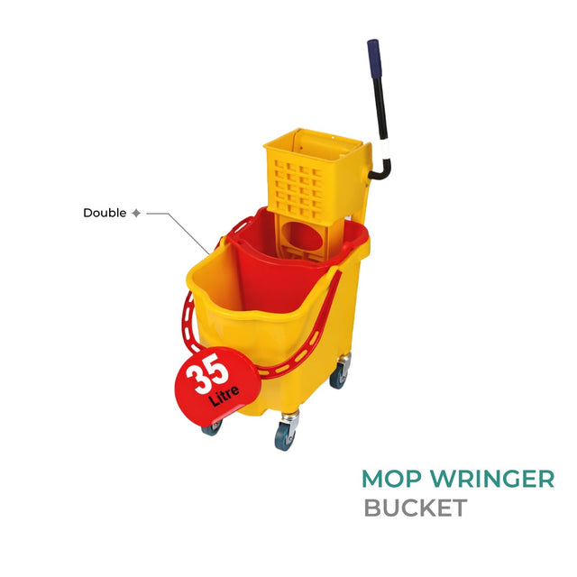 Zidello Double Mop Bucket with Wringer
