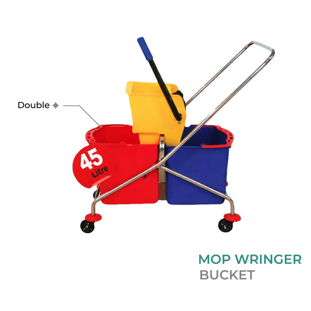 Zidello Double Mop Bucket with Wringer