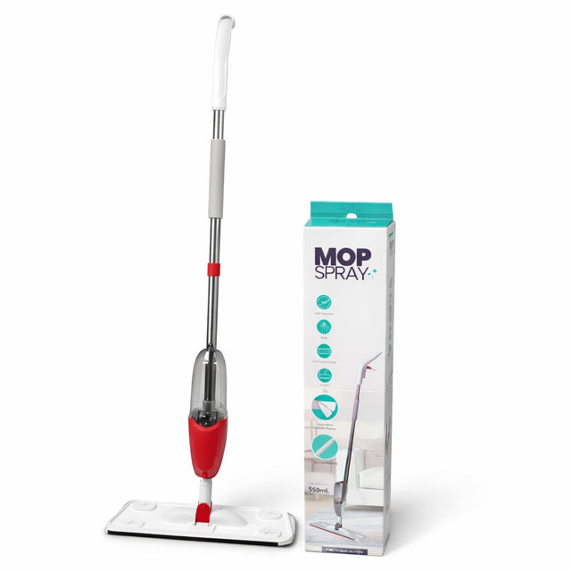 Zidello Heavy-Duty Spray Mop | Durable Flat Mop for Tiles, Marble & Wooden Floors